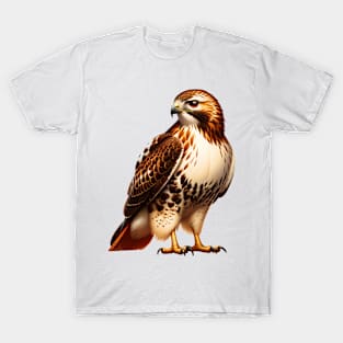 Red Tailed Hawk Bird T-Shirt